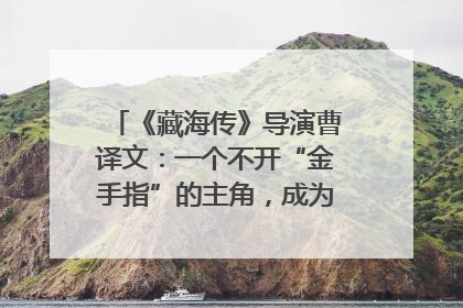《藏海传》导演曹译文：一个不开“金手指”的主角，成为苍生守护者