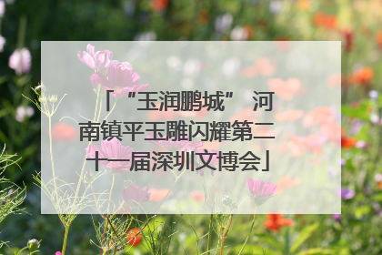 “玉润鹏城” 河南镇平玉雕闪耀第二十一届深圳文博会