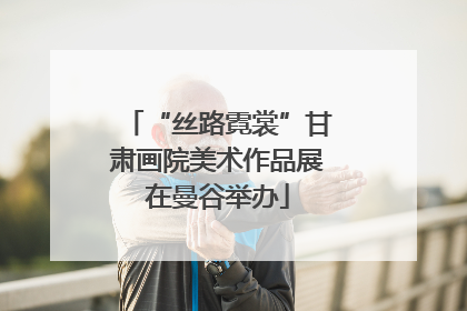 “丝路霓裳”甘肃画院美术作品展在曼谷举办