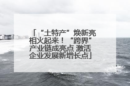 “土特产”焕新亮相火起来！“跨界”产业链成亮点 激活企业发展新增长点
