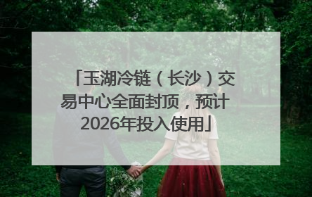 玉湖冷链（长沙）交易中心全面封顶，预计2026年投入使用
