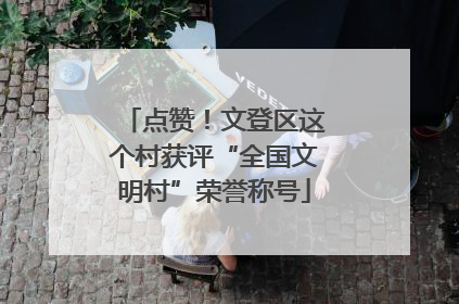 点赞！文登区这个村获评“全国文明村”荣誉称号