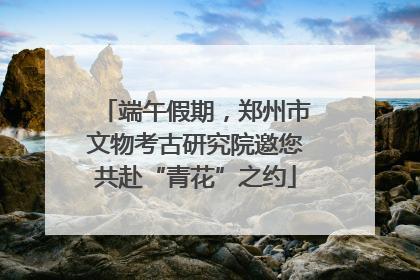 端午假期，郑州市文物考古研究院邀您共赴“青花”之约