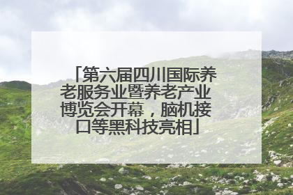 第六届四川国际养老服务业暨养老产业博览会开幕，脑机接口等黑科技亮相