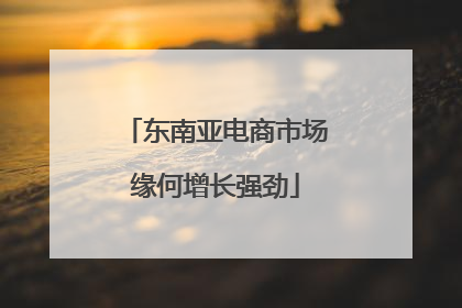 东南亚电商市场缘何增长强劲