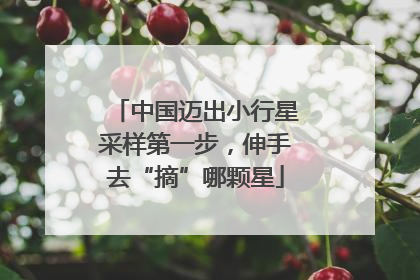 中国迈出小行星采样第一步，伸手去“摘”哪颗星