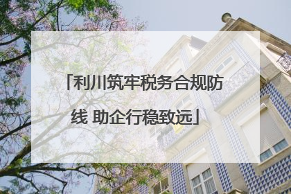 利川筑牢税务合规防线 助企行稳致远
