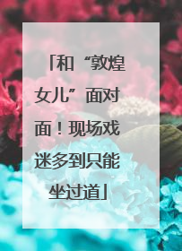 和“敦煌女儿”面对面！现场戏迷多到只能坐过道