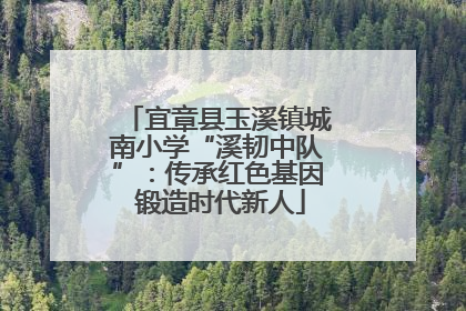 宜章县玉溪镇城南小学“溪韧中队”：传承红色基因 锻造时代新人
