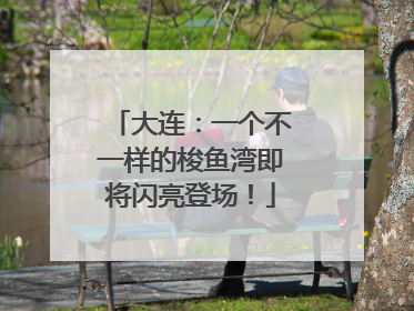 大连：一个不一样的梭鱼湾即将闪亮登场！