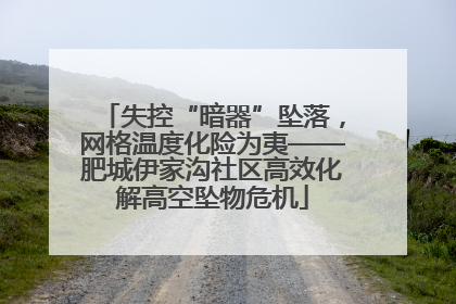 失控“暗器”坠落，网格温度化险为夷——肥城伊家沟社区高效化解高空坠物危机