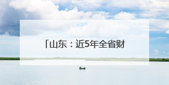山东：近5年全省财政对公立医院补助投入年均增长25%