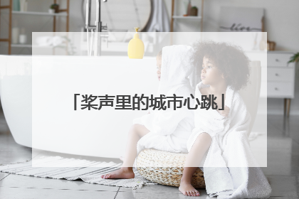 桨声里的城市心跳