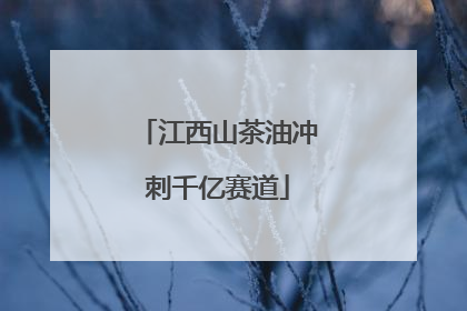 江西山茶油冲刺千亿赛道