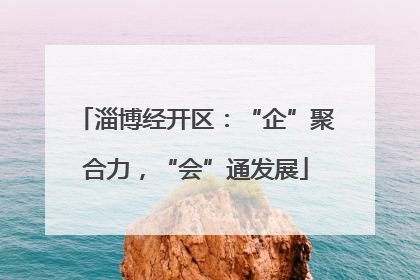 淄博经开区：“企”聚合力，“会”通发展