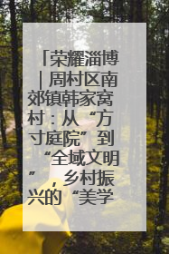 荣耀淄博｜周村区南郊镇韩家窝村：从“方寸庭院”到“全域文明”，乡村振兴的“美学革命”
