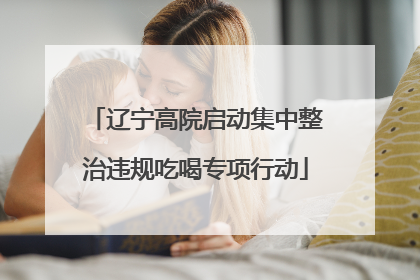 辽宁高院启动集中整治违规吃喝专项行动