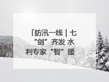 防汛一线｜七“剑”齐发 水利专家“智”援湘西北抗洪流