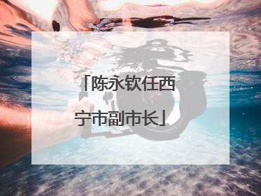 陈永钦任西宁市副市长