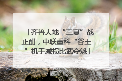 齐鲁大地“三夏”战正酣，中联重科“谷王”机手减损比武夺魁