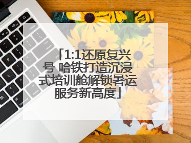 1:1还原复兴号 哈铁打造沉浸式培训舱解锁暑运服务新高度