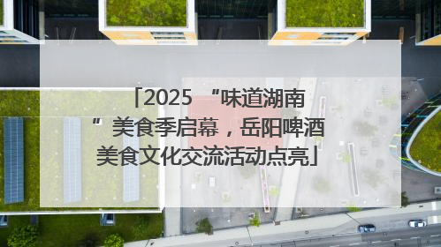 2025 “味道湖南”美食季启幕，岳阳啤酒美食文化交流活动点亮